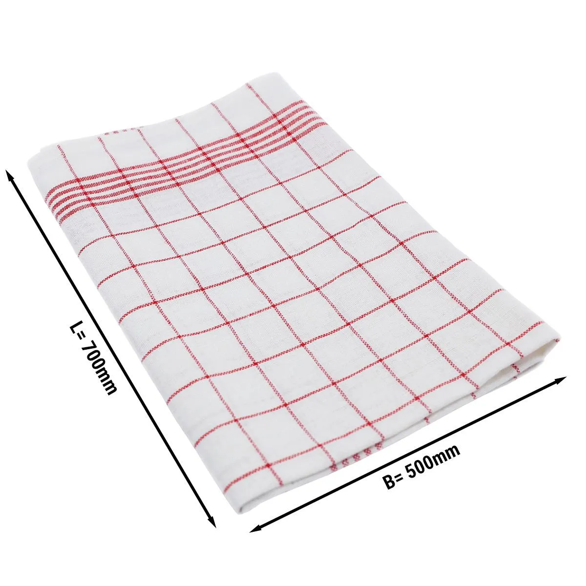 10-stuck-geschirrtuch-50-x-70-cm-rotkariert-1 (10 Stück) Geschirrtuch - 50 x 70 cm - Rotkariert