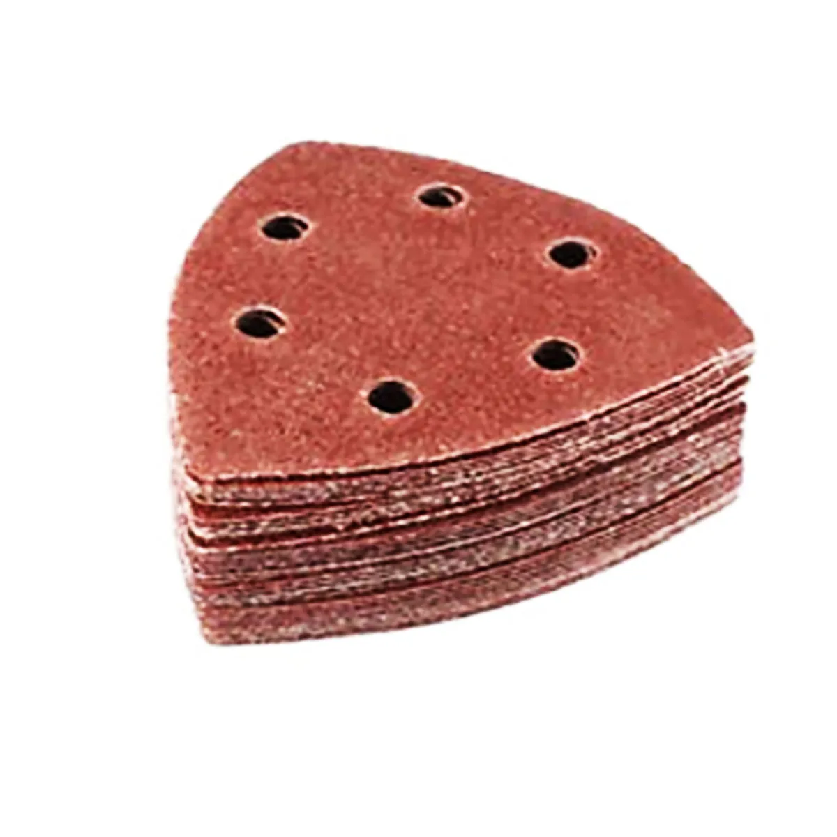 1160902-bild-1-1 25 Klett Schleifblätter 6-Loch Schleifdreieck für Multischleifer P400